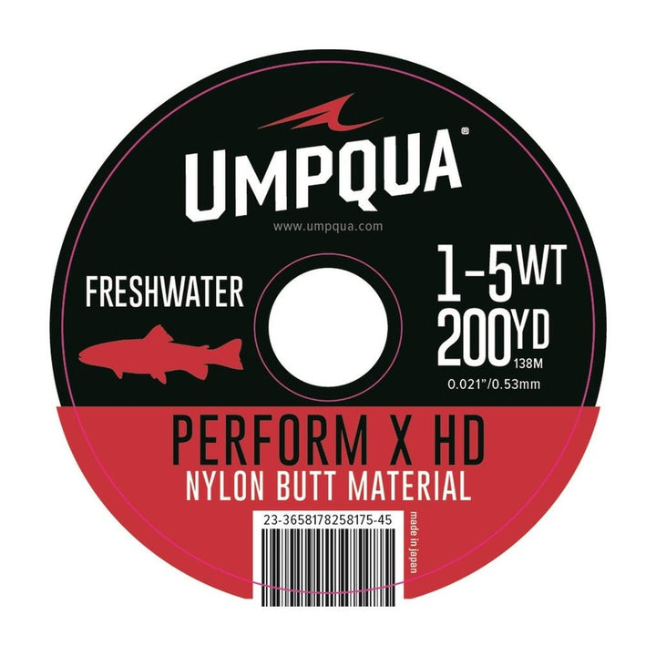 Umpqua Perform X Butt Material - 200 Yards - Tippet, Leader & Accessories - Fly Fish Food