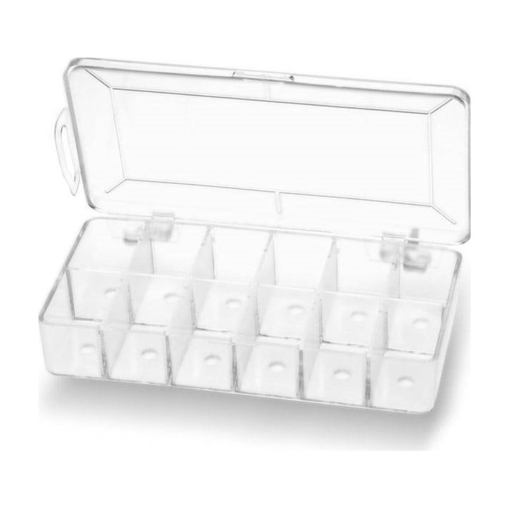 Crystal Clear 12 Compartment Dubbing Dispenser - Fly Tying Accessories - Fly Fish Food