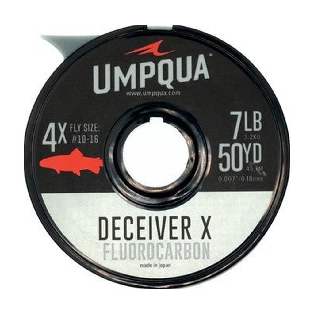 Umpqua Deceiver X Fluorocarbon Tippet - 100 Yards - Tippet, Leader & Accessories - Fly Fish Food
