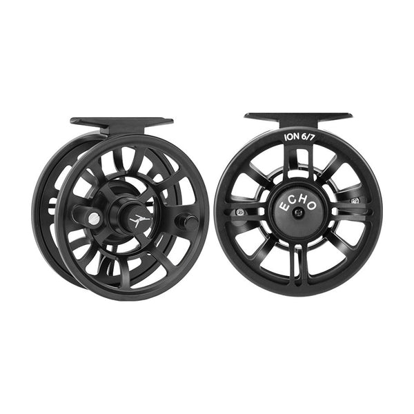 echo ion 6/7 fly reel Base Reels An optional solid brass drag knob helps balance even the longest spey rods Echo Ion Fly Reel Review