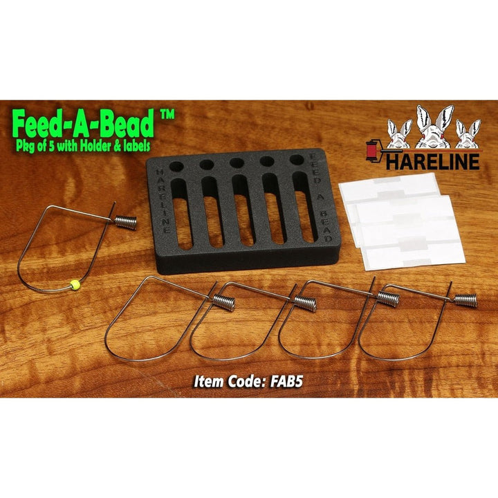 Feed - A - Bead 5 Pack with Holder - Tools & Vises - Fly Fish Food