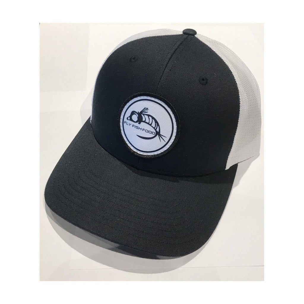 Fly Fish Food Logo Hat - Black - Hats - Fly Fish Food