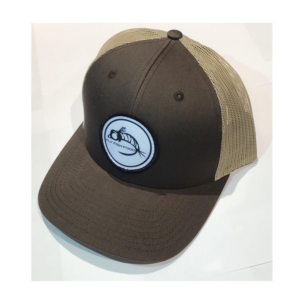 Fly Fish Food Logo Hat - Brown - Hats - Fly Fish Food
