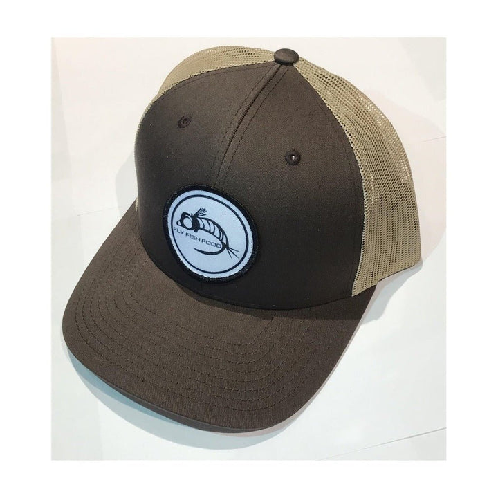 Fly Fish Food Logo Hat - Brown - Hats - Fly Fish Food