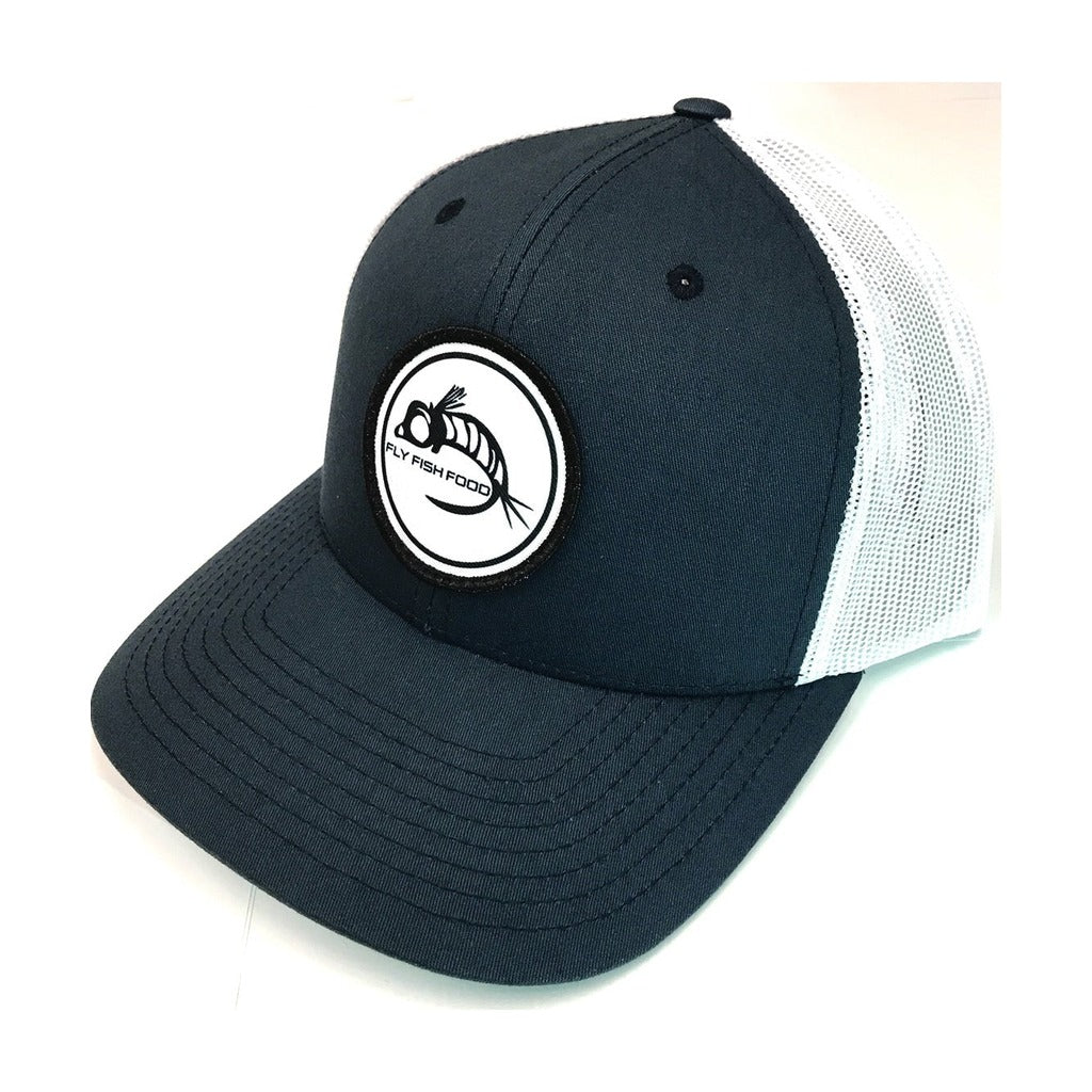 Fly Fish Food Logo Hat - Navy & White - Hats - Fly Fish Food