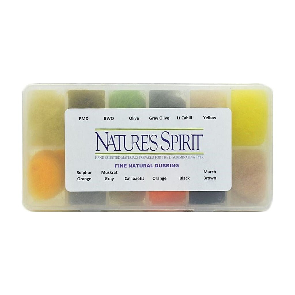 Nature's Spirit Fine Natural Dubbing Dispenser - Dubbing - Fly Fish Food