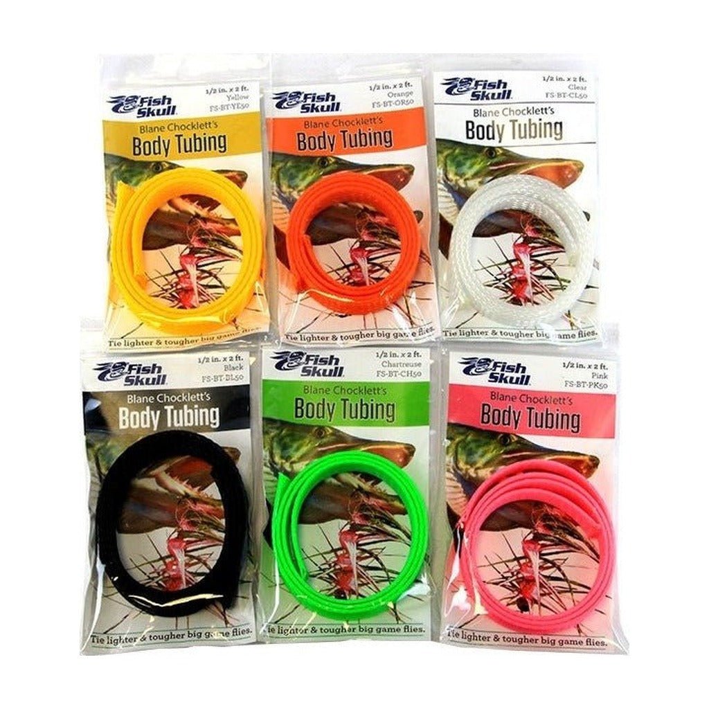 Fish - Skull Chocklett's Body Tubing - Misc. Synthetics - Fly Fish Food