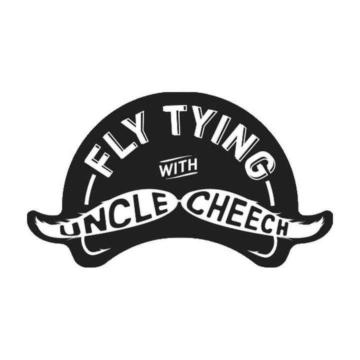 Fly Tying with Uncle Cheech Sticker - Large - Stickers - Fly Fish Food
