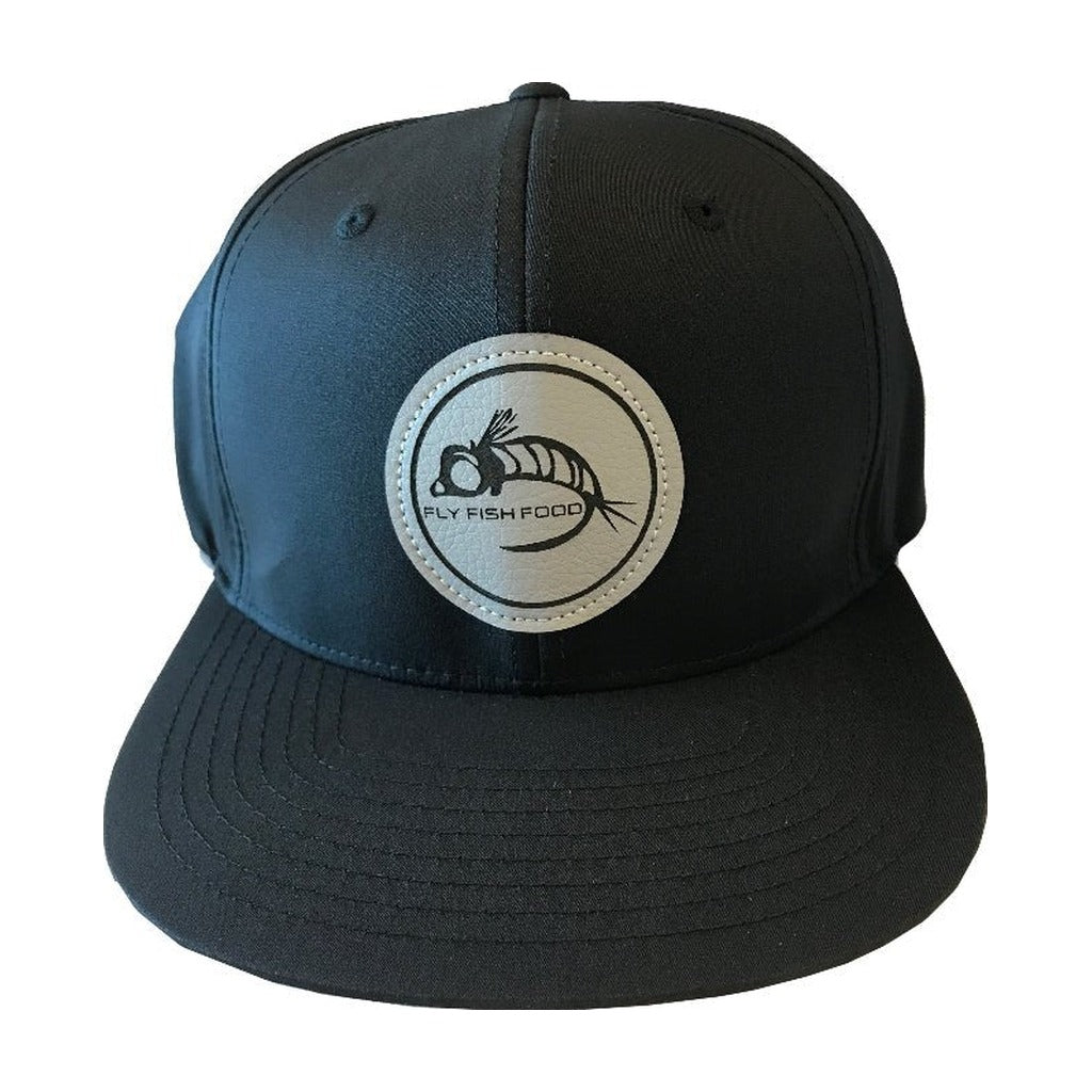 Fly Fish Food Golf Logo Hat - Black - Hats - Fly Fish Food