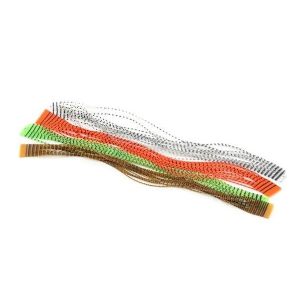 Grizzly Micro Legs - Synthetic Fibers & Flash - Fly Fish Food