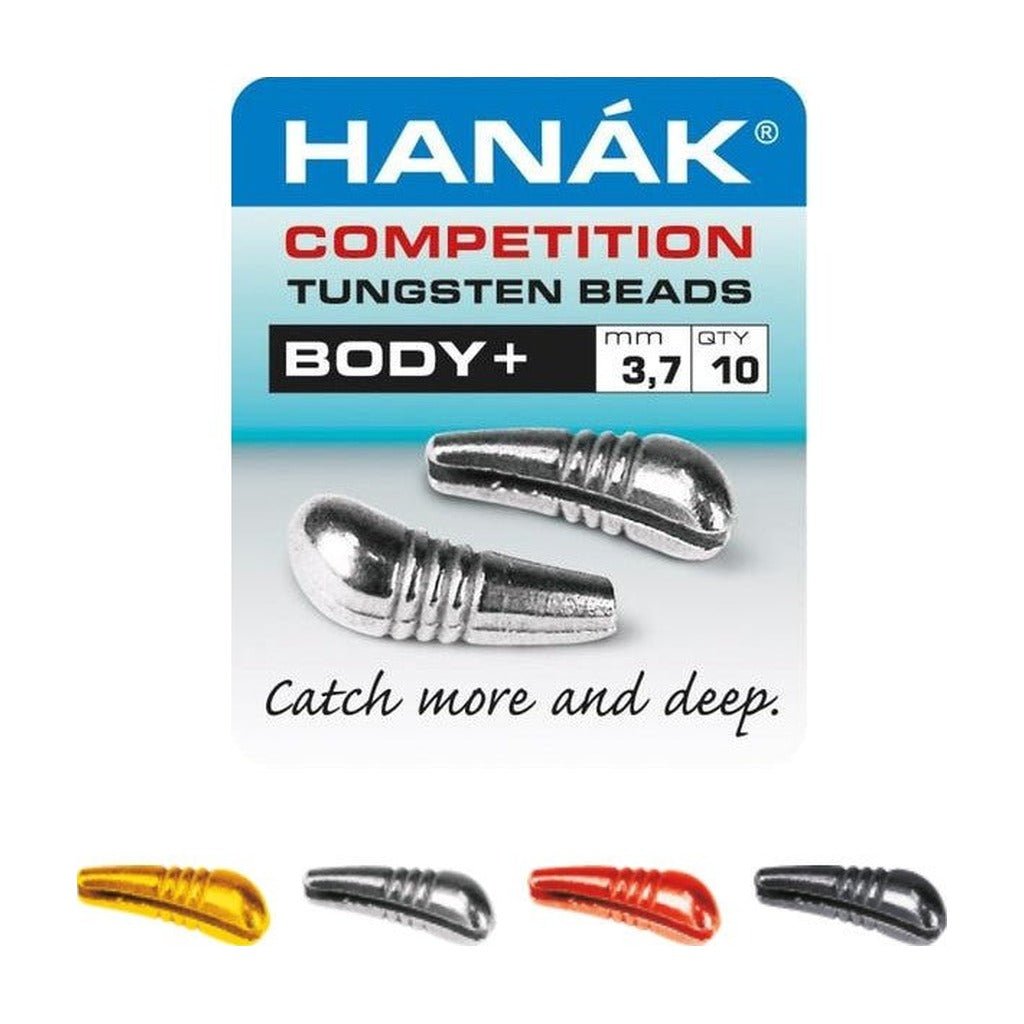 Hanak Tungsten Bodies - Beads - Fly Fish Food