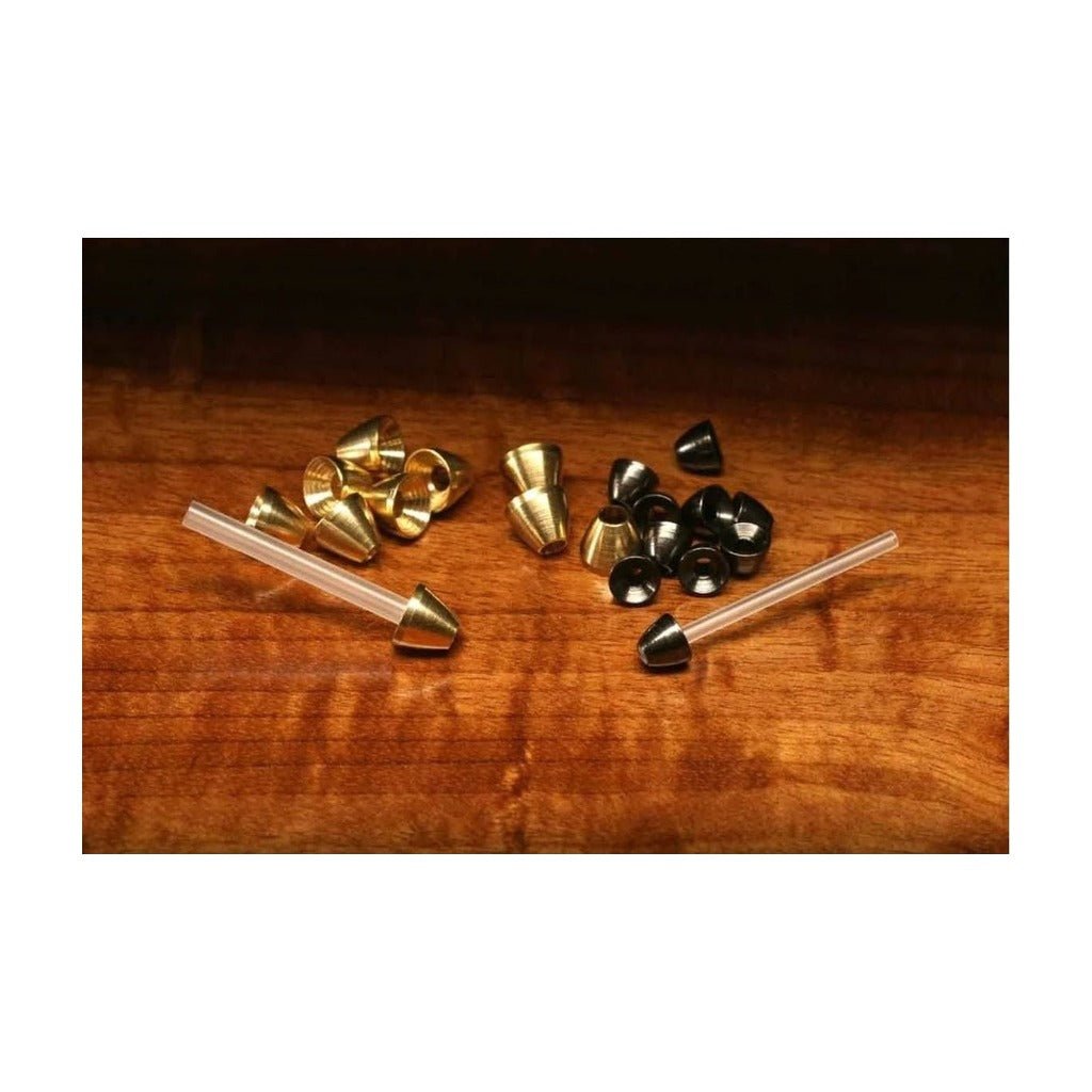 HMH Brass Coneheads for Tubes - Tube Fly Materials - Fly Fish Food