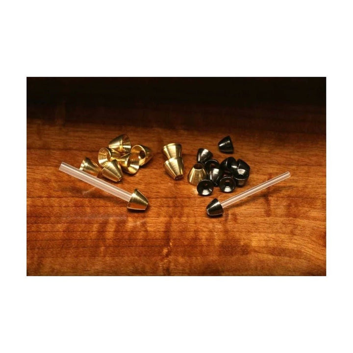 HMH Brass Coneheads for Tubes - Tube Fly Materials - Fly Fish Food