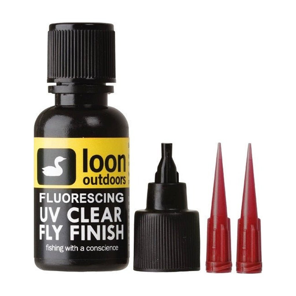 Loon Fluorescing UV Clear Fly Finish (1/2oz) - UV Resin &amp; Adhesives - Fly Fish Food