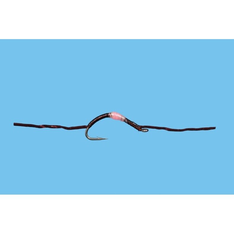 Flossy Worm - Brown - Flies - Fly Fish Food