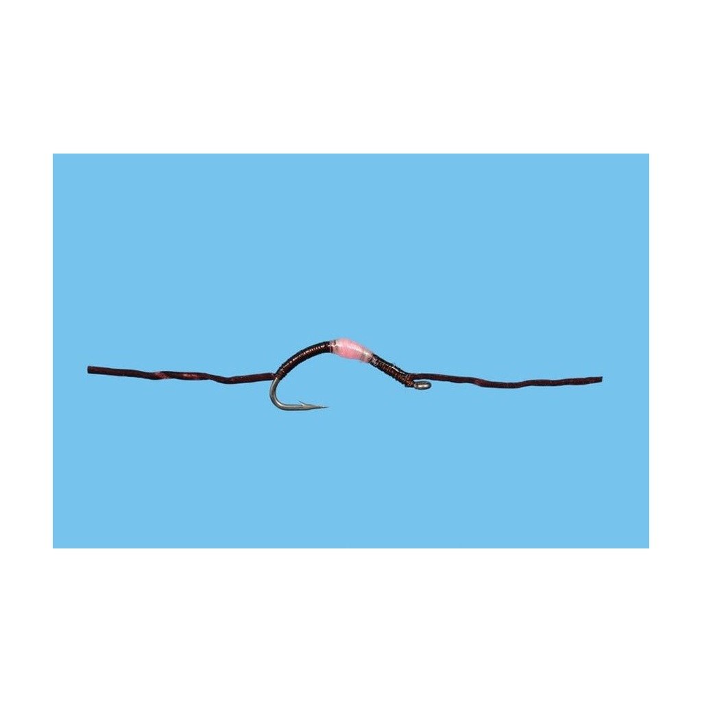 Flossy Worm - Brown - Flies - Fly Fish Food