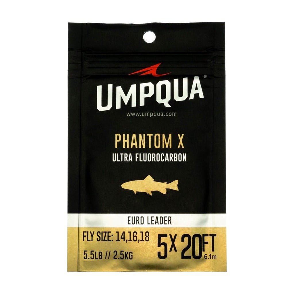 Umpqua Phantom X Euro Nymph Leader 20ft - Tippet, Leader & Accessories - Fly Fish Food