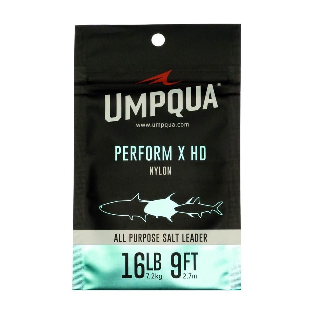 Umpqua Perform X HD All Purpose Saltwater Leader - Tippet, Leader & Accessories - Fly Fish Food