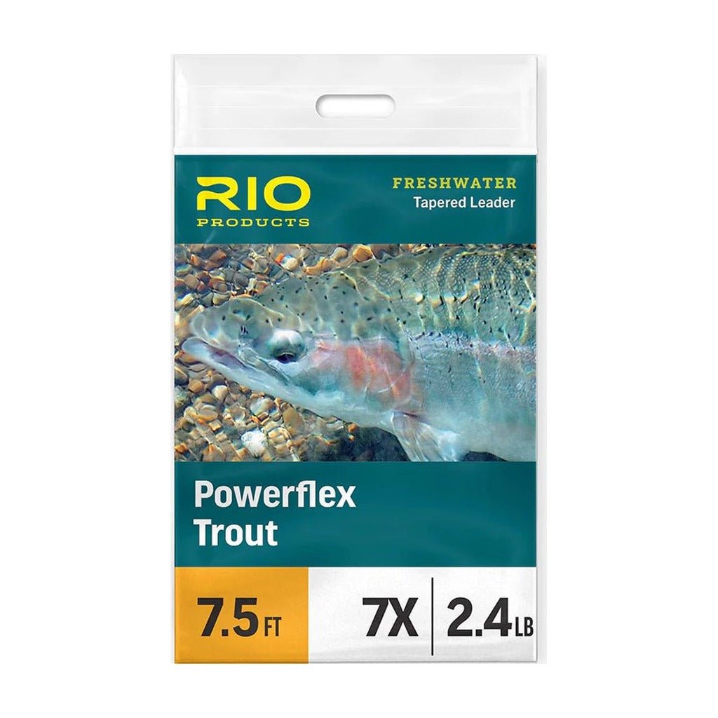 RIO Powerflex Trout Tapered Leader - Tippet, Leader & Accessories - Fly Fish Food