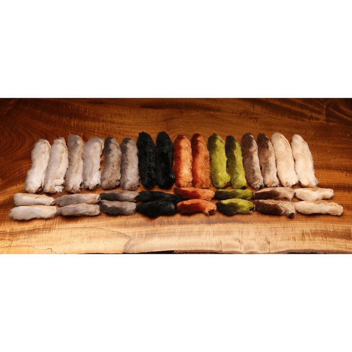 Snowshoe Rabbits Feet - Hair & Fur - Fly Fish Food