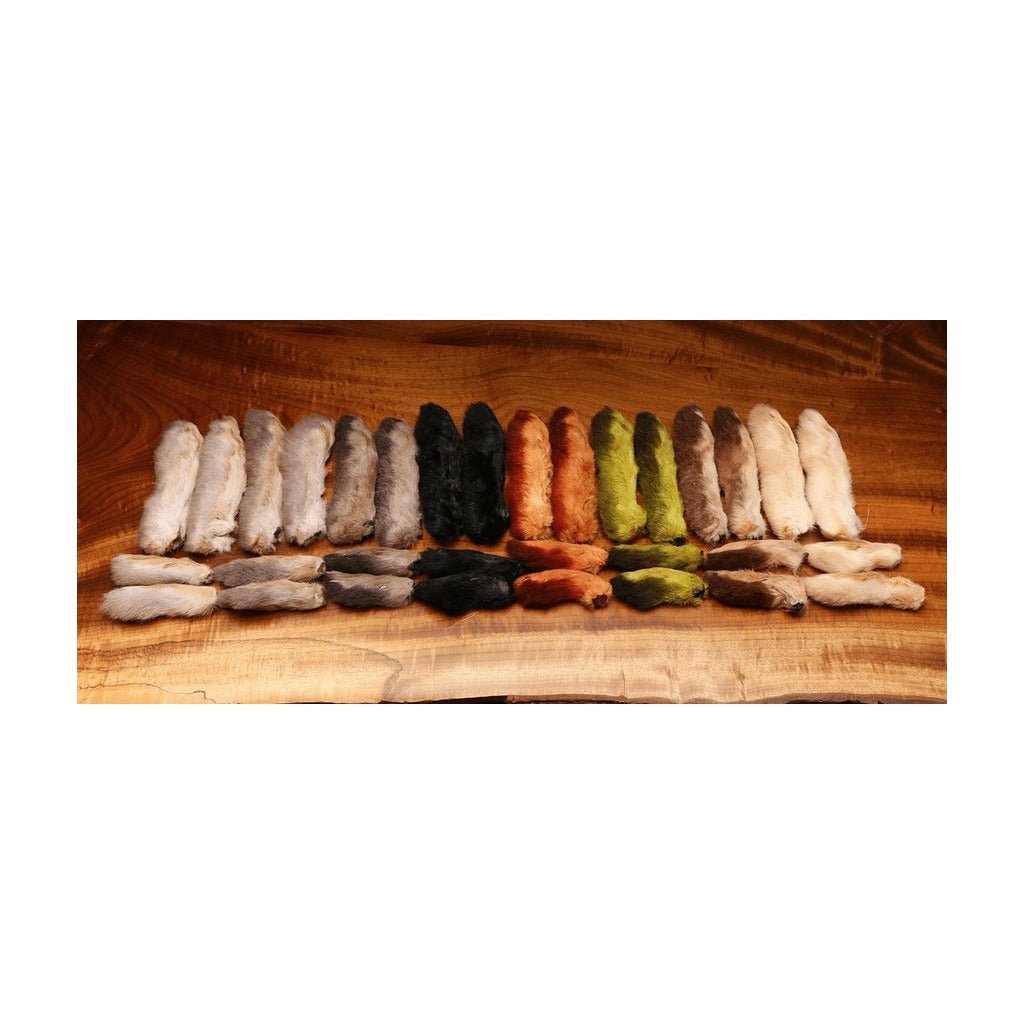 Snowshoe Rabbits Feet - Hair & Fur - Fly Fish Food