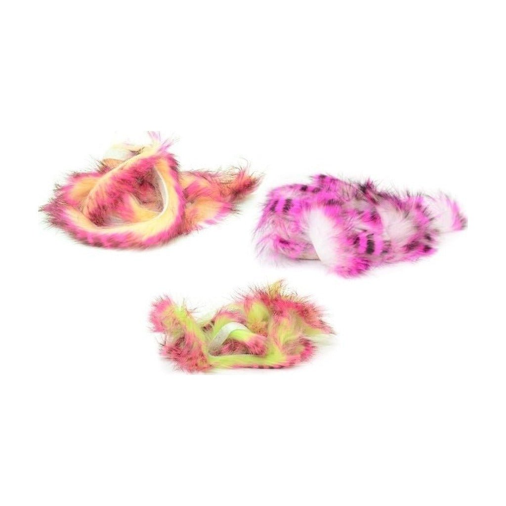 Tiger Barred Rabbit Strips - Hair & Fur - Fly Fish Food