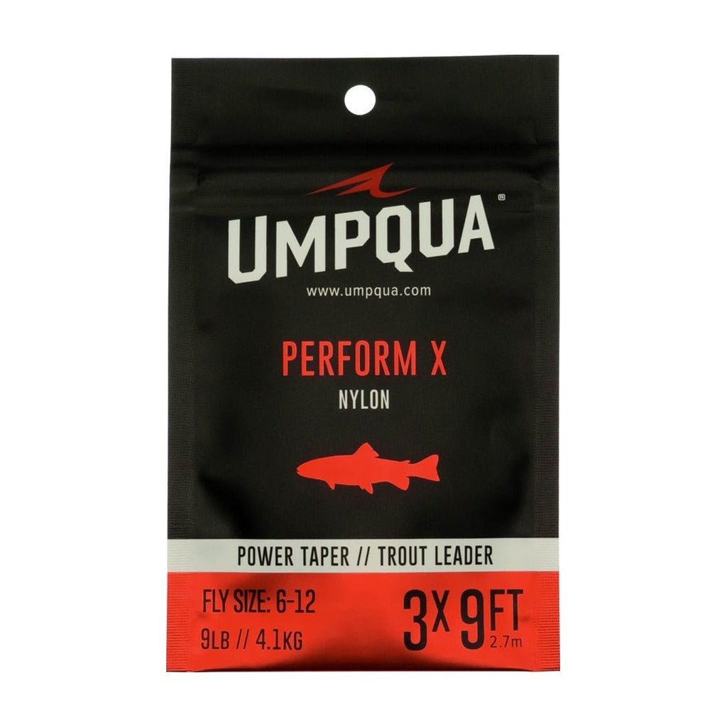 Umpqua Perform X Power Taper Leader 7.5' - Tippet, Leader & Accessories - Fly Fish Food