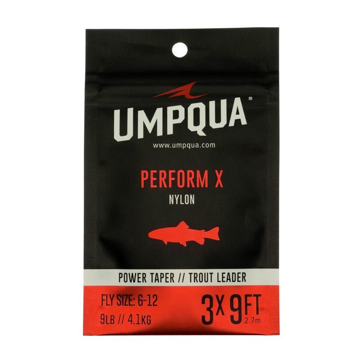 Umpqua Perform X Power Taper Leader 7.5' - Tippet, Leader & Accessories - Fly Fish Food
