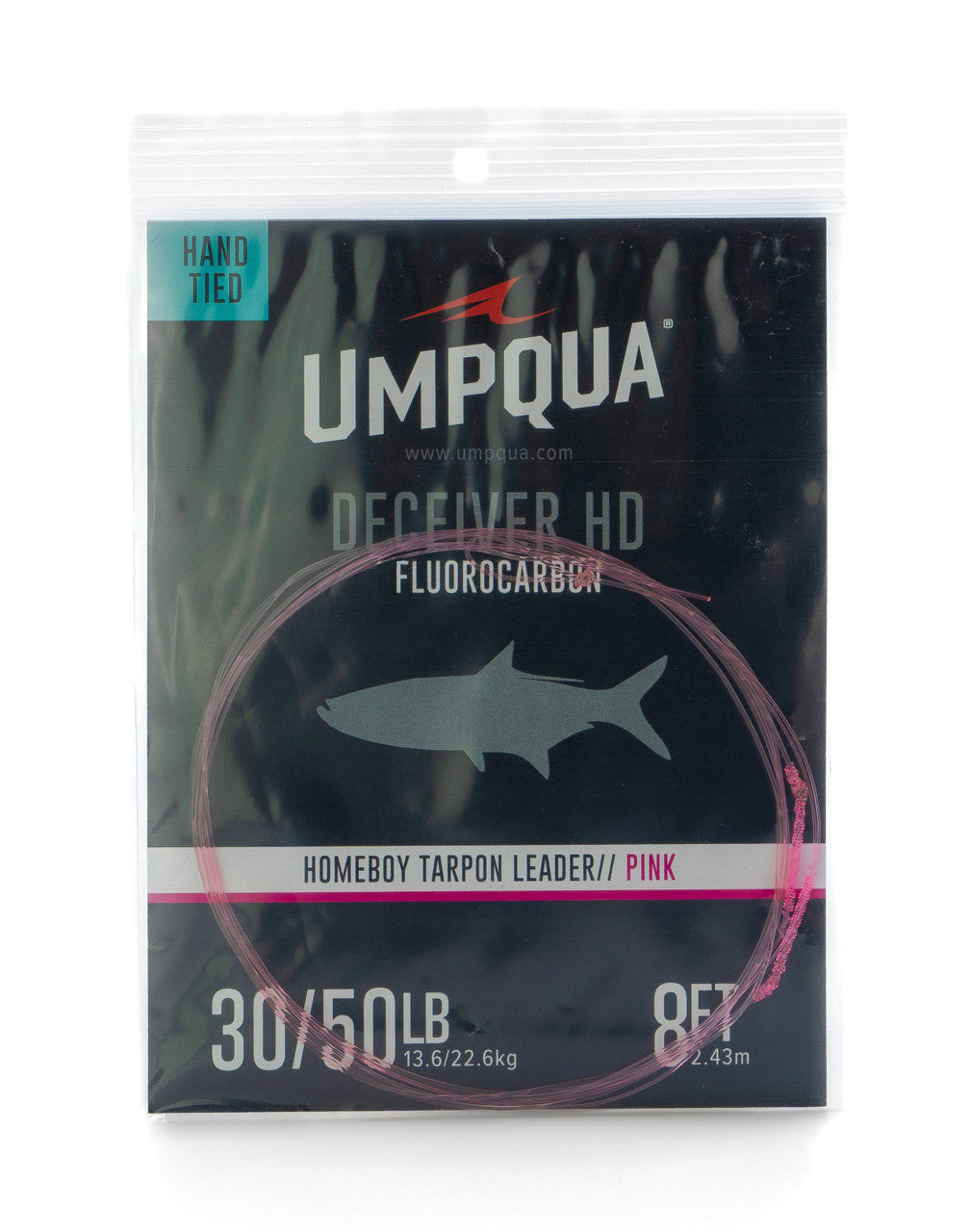 Umpqua Homeboy Tarpon Leader Fluoro Pink 8&