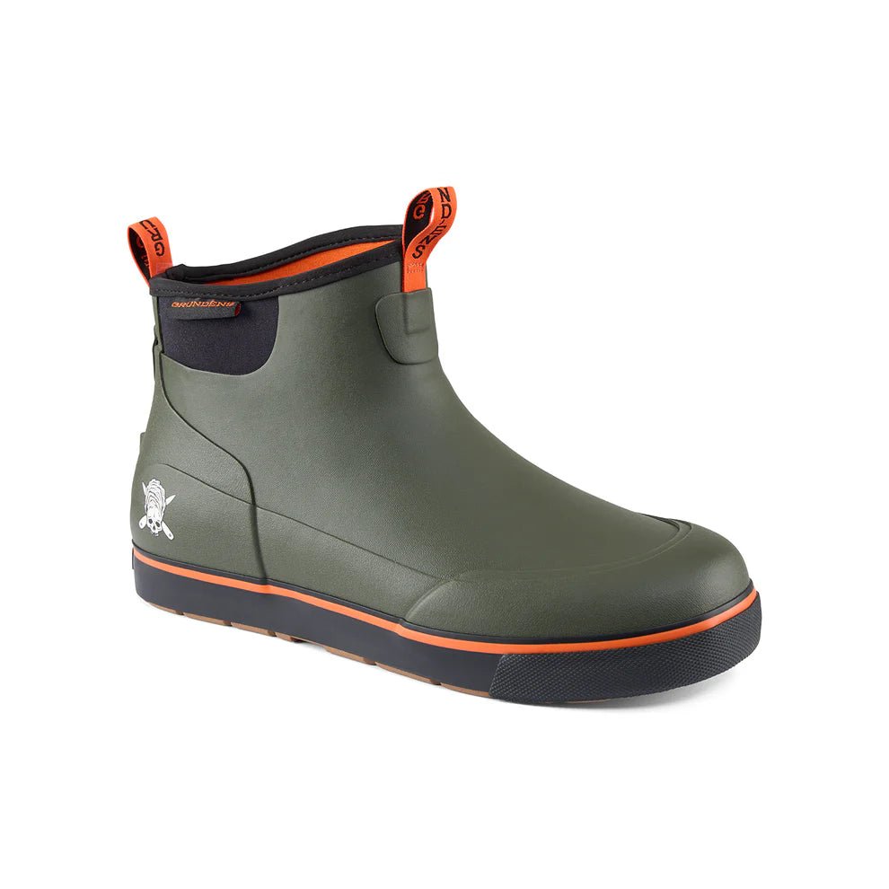 Grundens Deck - Boss Ankle Boot - Zero Shucks - Boots & Cleats - Fly Fish Food