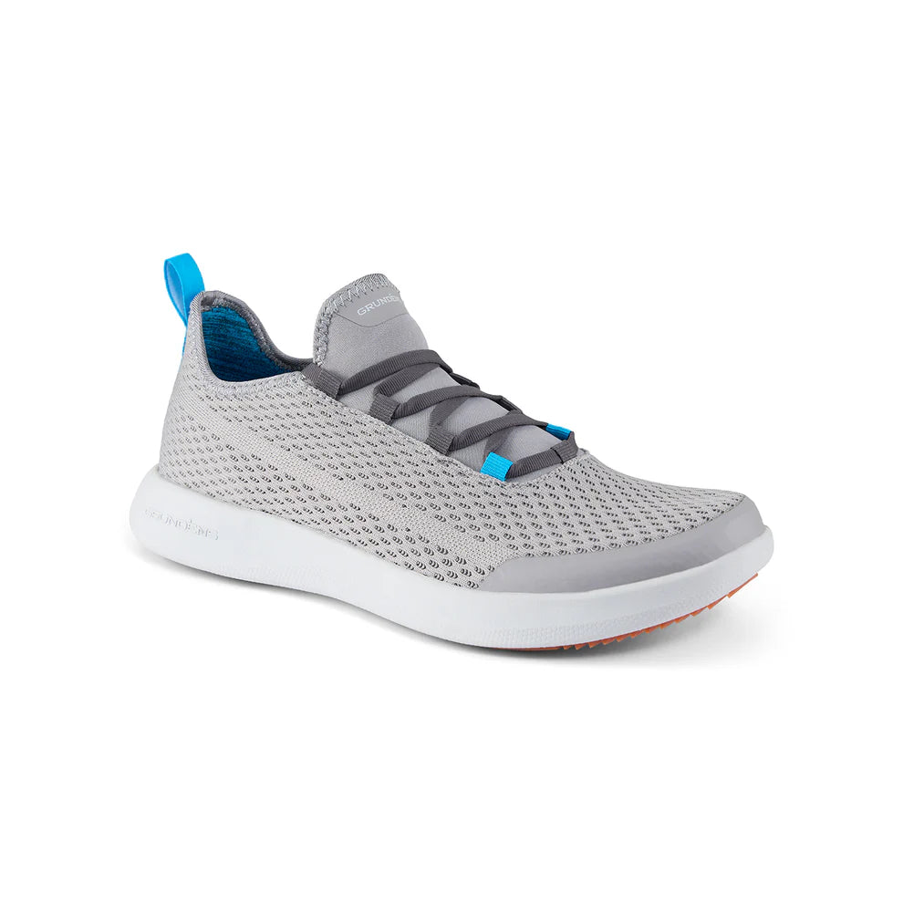 Grundens - Crosscurrent Boat Shoe - Steel Grey