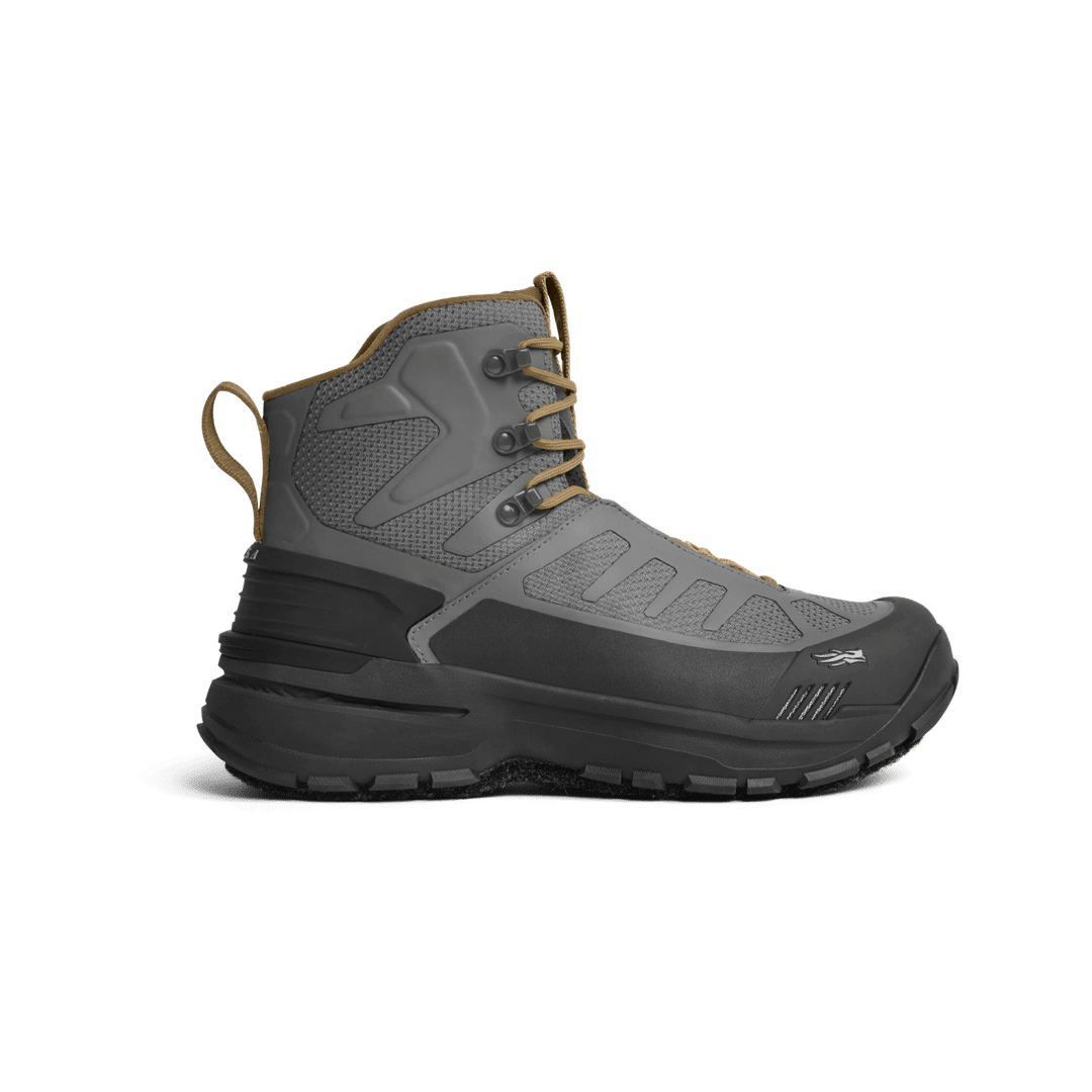 Sitka CrossCurrent Wading Boot Felt - Metal Grey - Waders - Fly Fish Food