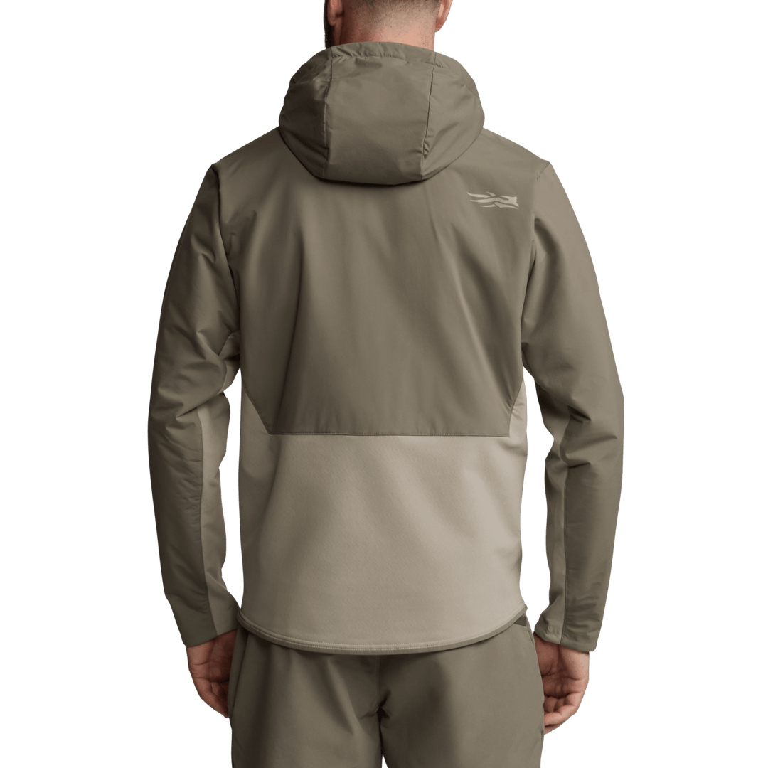 Sitka Alpha Windstopper Hoodie Bark Brown