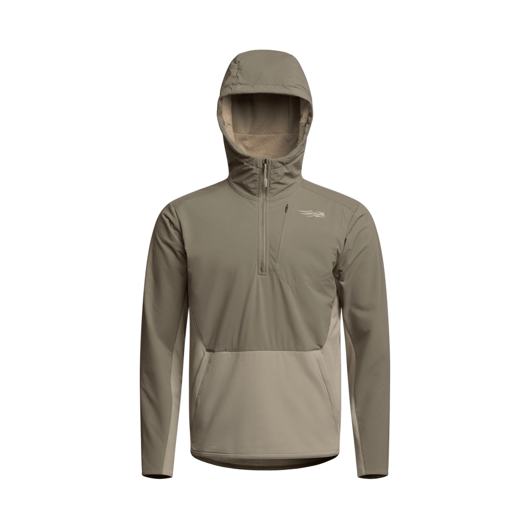 Sitka Alpha Windstopper Hoodie Bark Brown