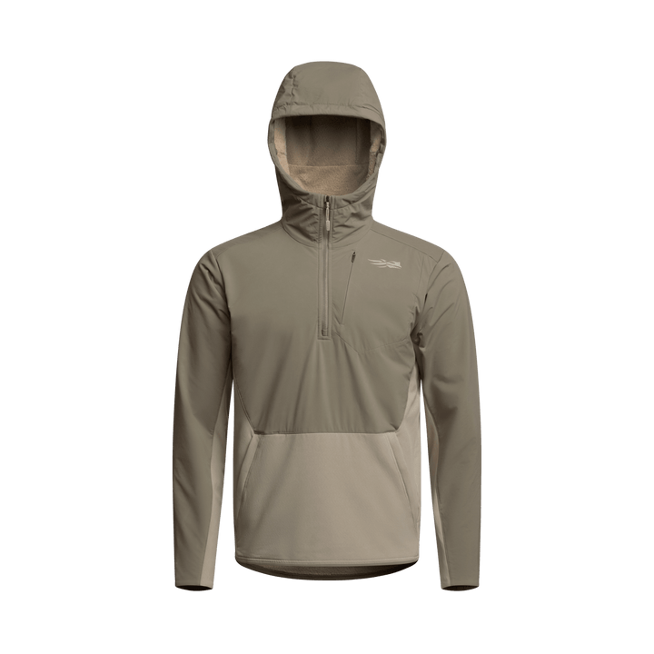 Sitka Alpha Windstopper Hoodie Bark Brown