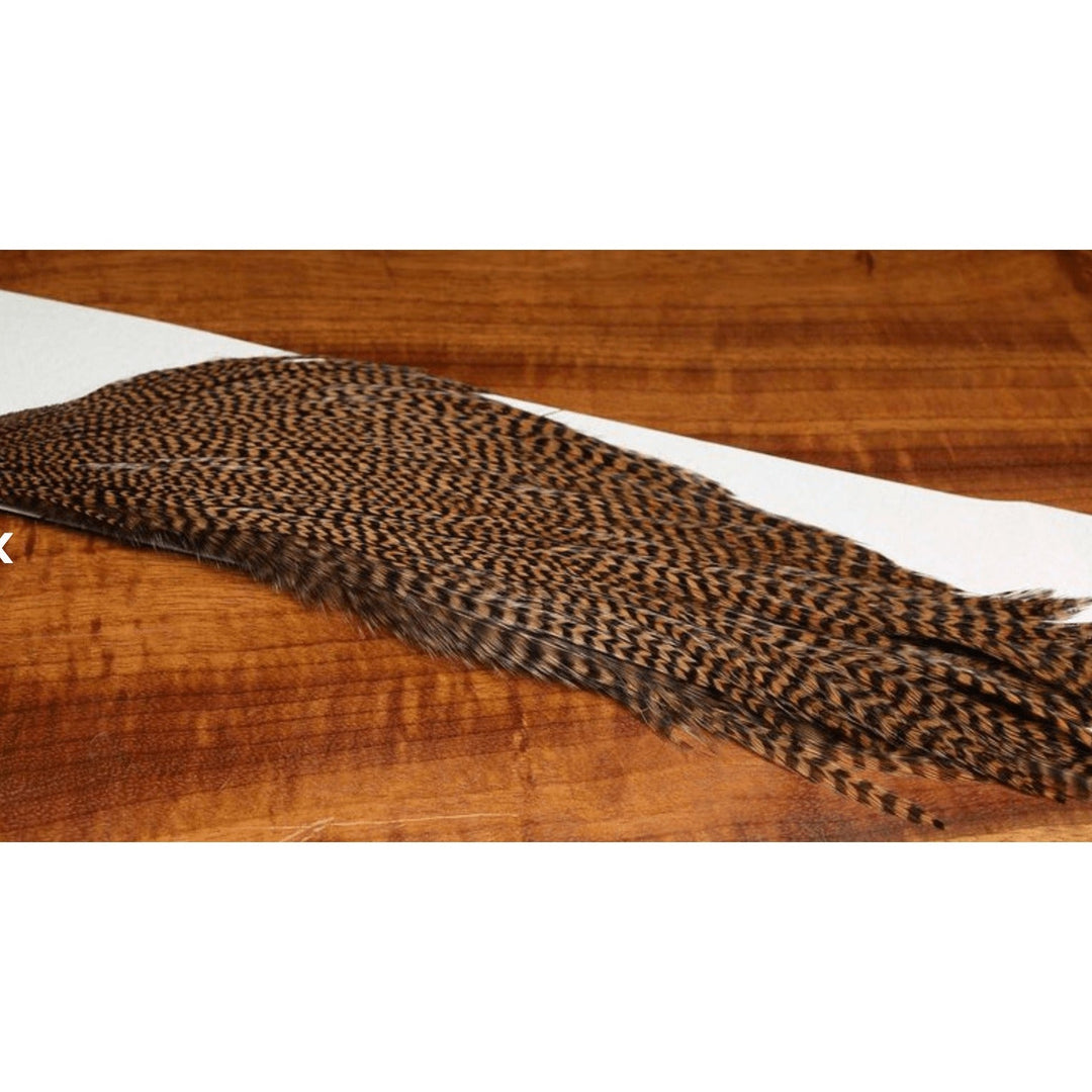 Hareline Half Cape - Grizzly Tan - Hackle - Fly Fish Food