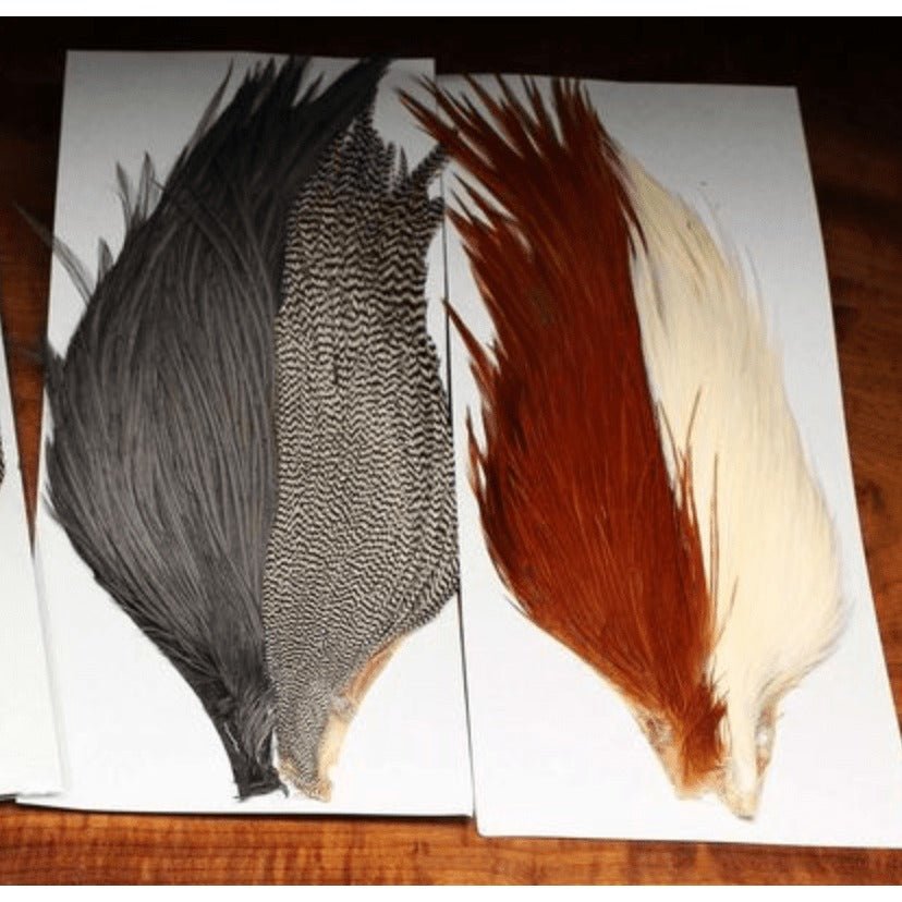 Tyers 4 Color Starter Cape Set - Hackle - Fly Fish Food