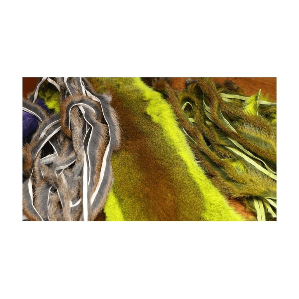 Complete Micro Stripped Pine Squirrel Hide - Hair & Fur - Fly Fish Food