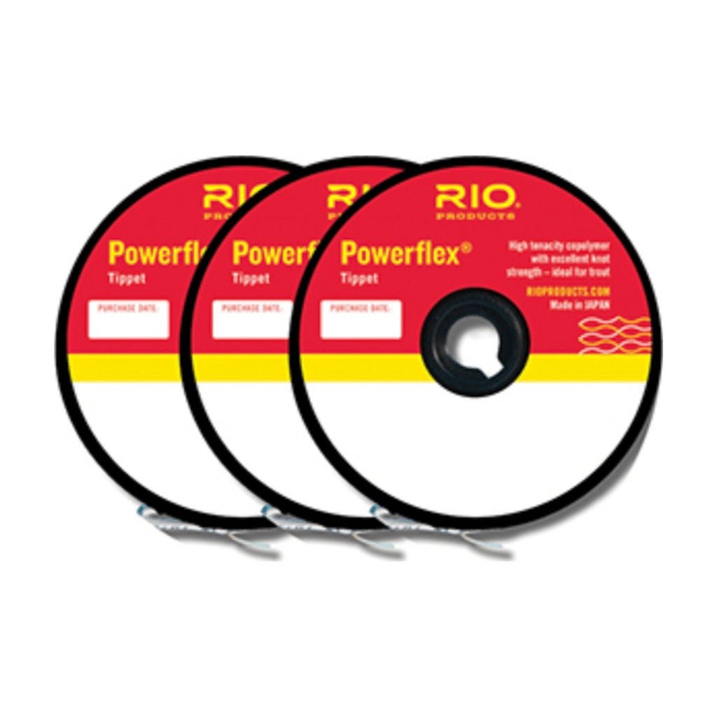 RIO Powerflex Tippet 3 PACK - Tippet, Leader & Accessories - Fly Fish Food