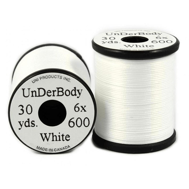 UNI UnDerBody White - Thread - Fly Fish Food