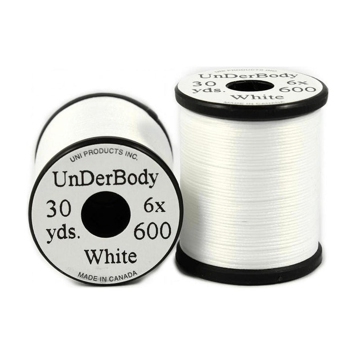 UNI UnDerBody White - Thread - Fly Fish Food