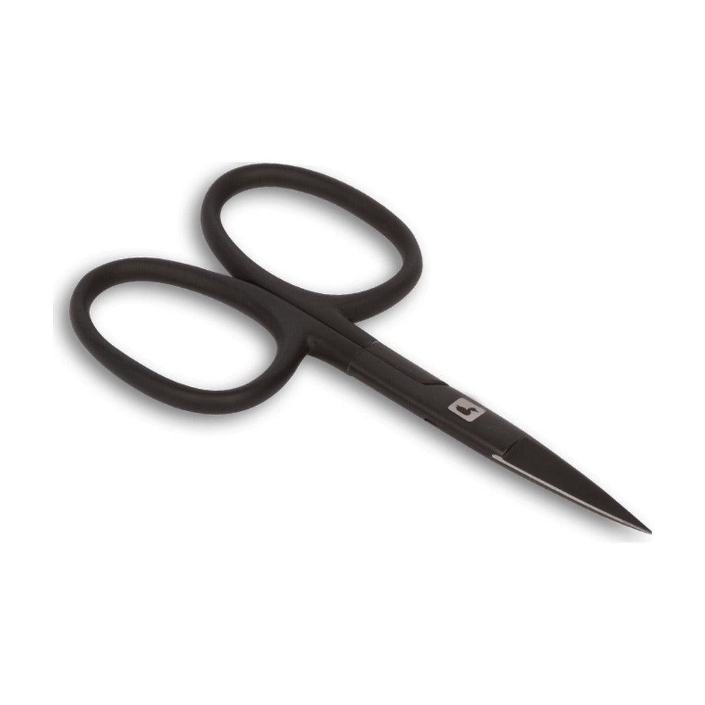 Loon Ergo All Purpose Scissors 4" - Black - Tying Tools - Fly Fish Food