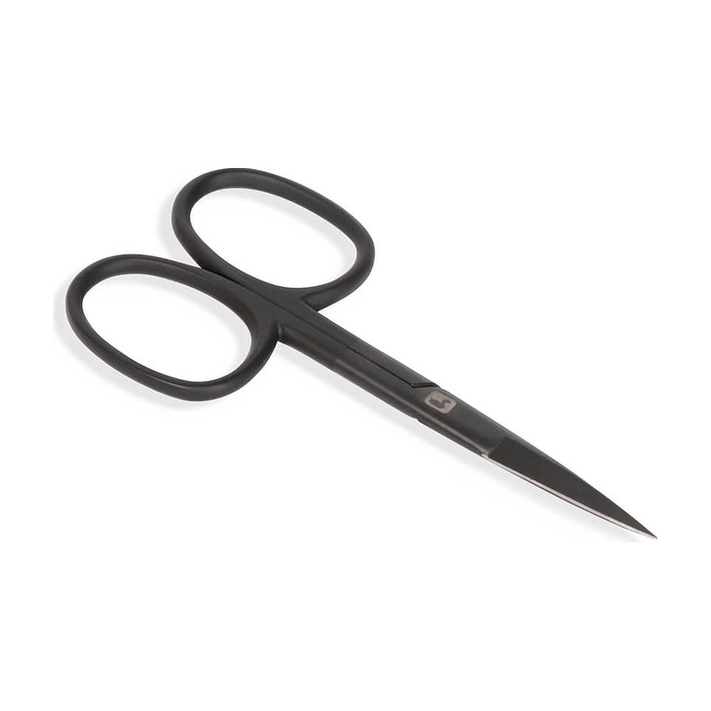 Loon Ergo Hair Scissors - 4.5" - Black - Tying Tools - Fly Fish Food