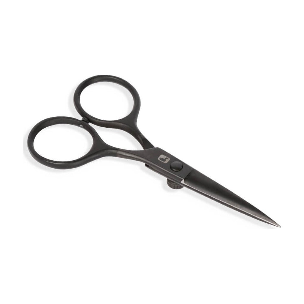 Loon Razor Scissors 5" - Black - Tying Tools - Fly Fish Food