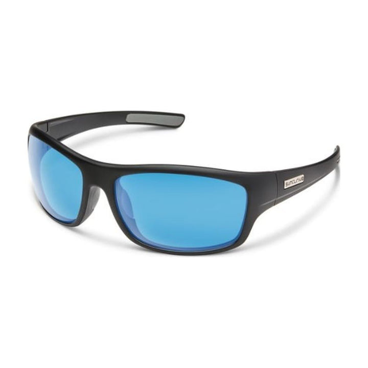 Suncloud Milestone - Matte Black - Polarized Blue Mirror - Sunglasses - Fly Fish Food