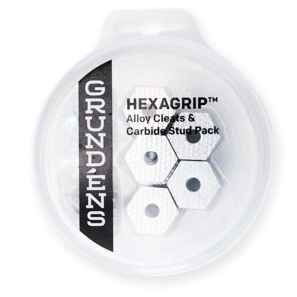 Grunden's - Hexagrip Allow Cleat & Carbide Stud Puck Pack - Boots & Cleats - Fly Fish Food