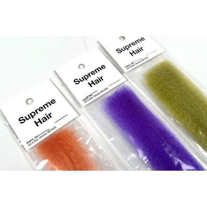 Hareline Supreme Super Hair - Synthetic Fibers & Flash - Fly Fish Food