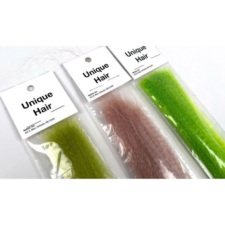 Hareline Unique Hair - Synthetic Fibers & Flash - Fly Fish Food