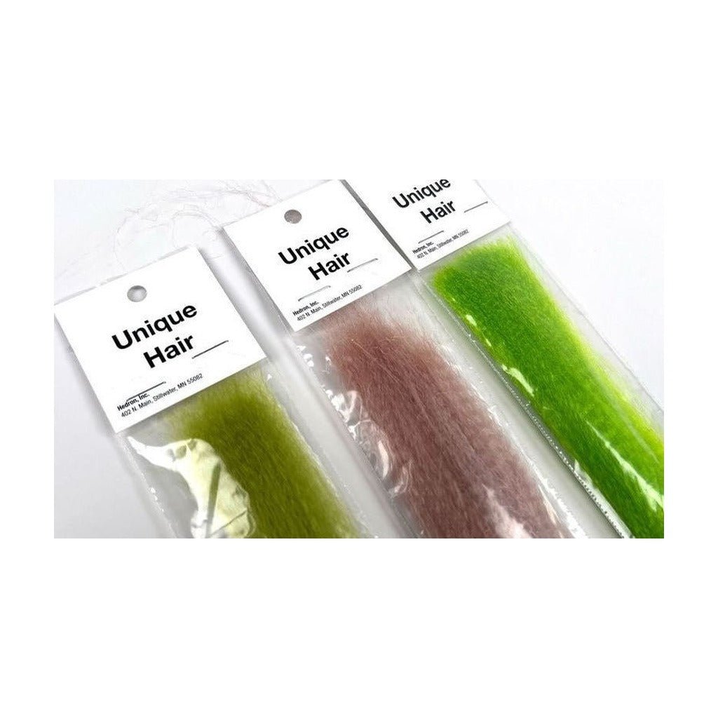 Hareline Unique Hair - Synthetic Fibers & Flash - Fly Fish Food