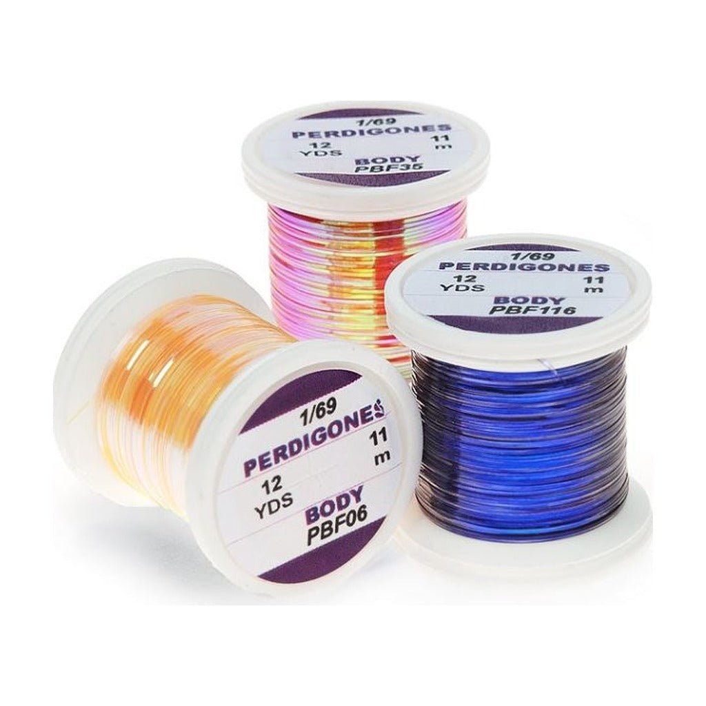 Perdigones Pearl Body - Medium - Wire, Tinsel & Lead - Fly Fish Food